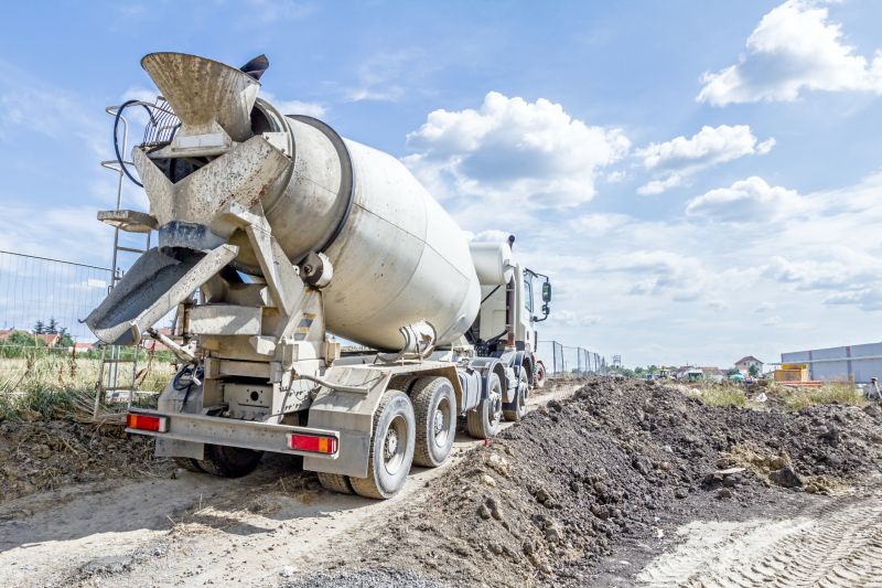 Crushed Concrete Delivery Truck